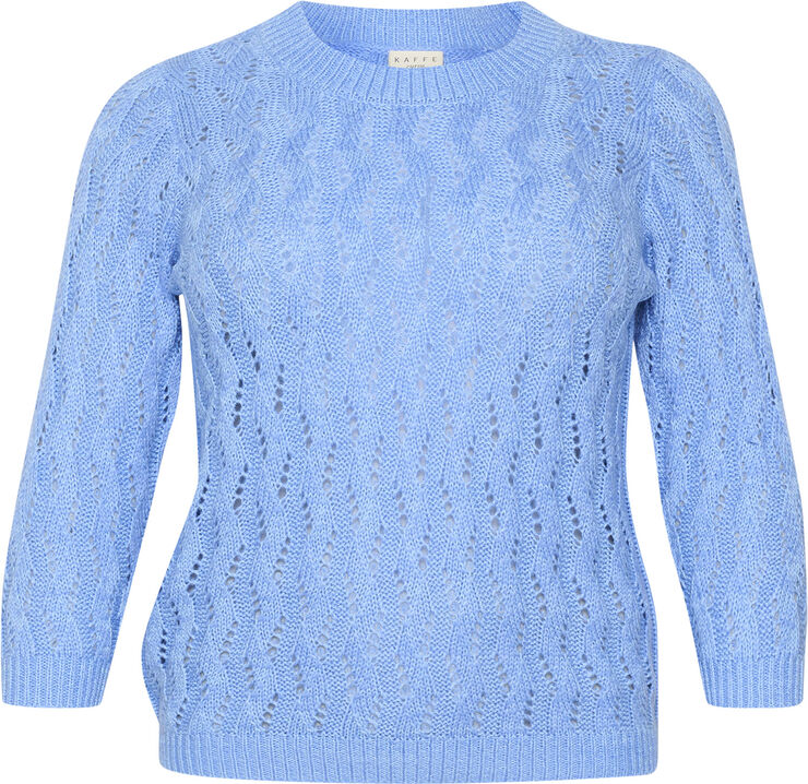 Kaffe Curve KClana Knit Pullover Vista blue
