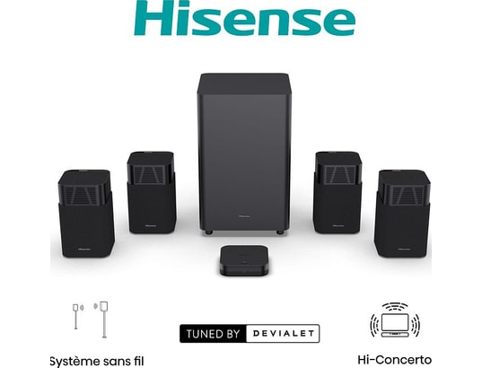 HISENSE - Barre de son HT-SATURN