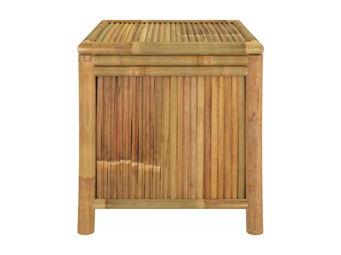 Boîte de rangement de jardin 60x52x55 cm Bambou