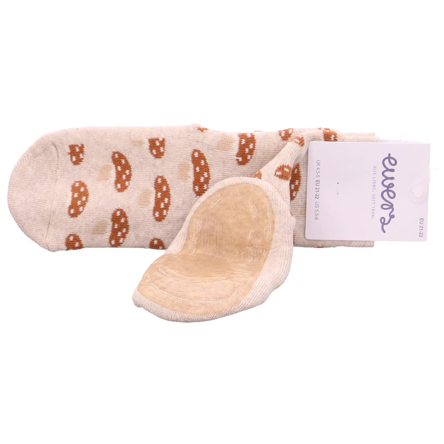 EWERS Antirutsch-Socken Beige Textil