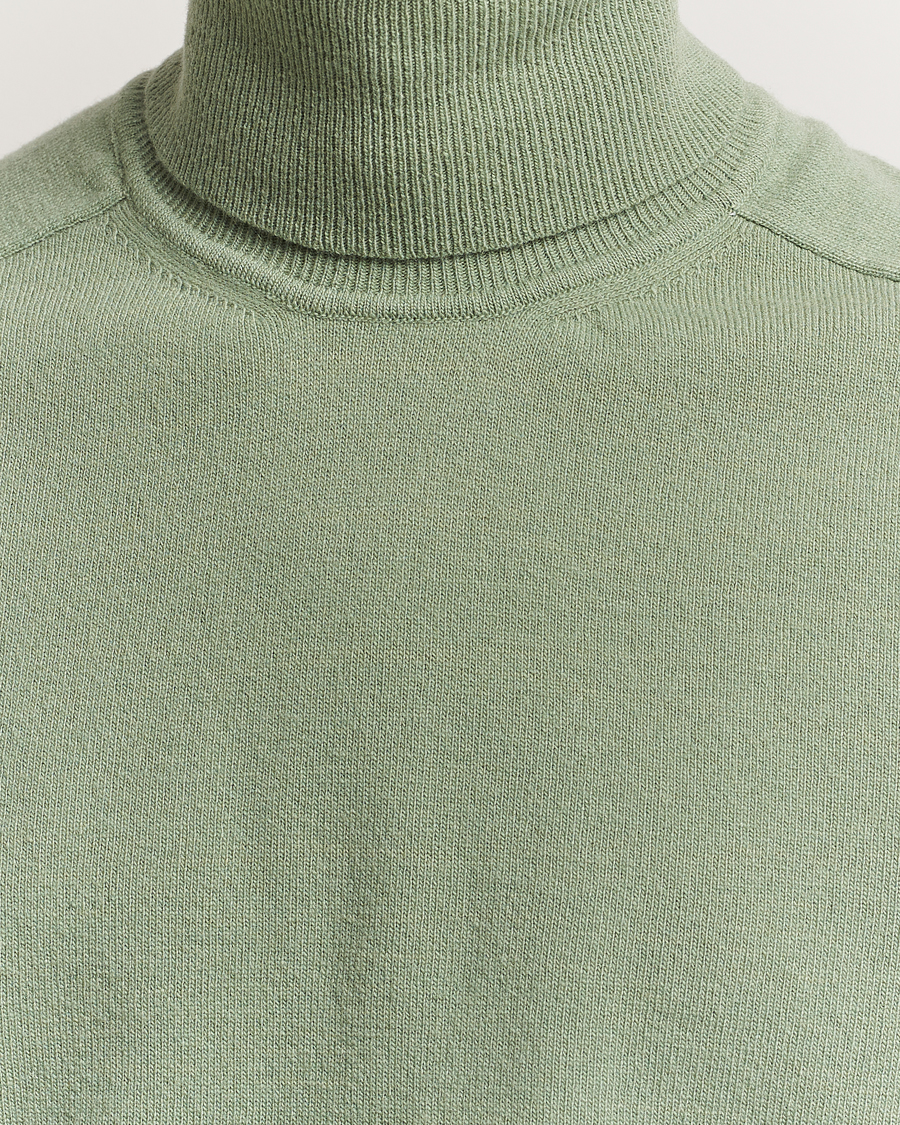 Altea Wool/Cashmere Rollneck Green