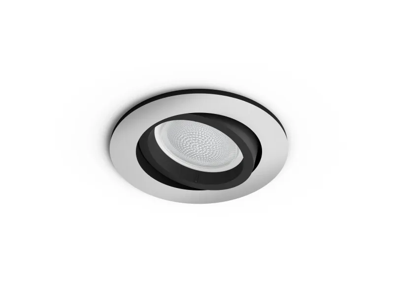 Philips Hue White Color Ambiance Centura Indbygningsspot Rund Aluminium - BT