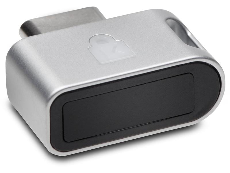 Kensington VeriMark Guard USB-C Fingerprint Key USB-C, 1 St Plattformübergreifender USB-C Fingerabdruckscanner mit FIDO2- und FIDO/U2F-Zertifizierung