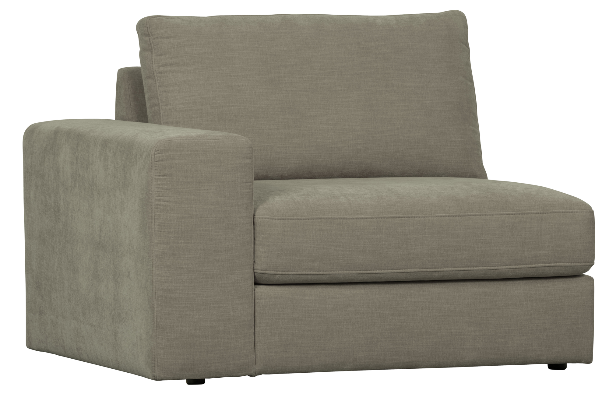 1-Zits element met arm links Family warm grijs Family 1-zits Element Met Arm Links - Warm Grijs