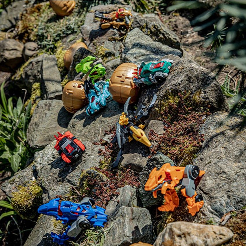 Switch & Go Dinos Surprise 8 modèles à collectionner - Ecru