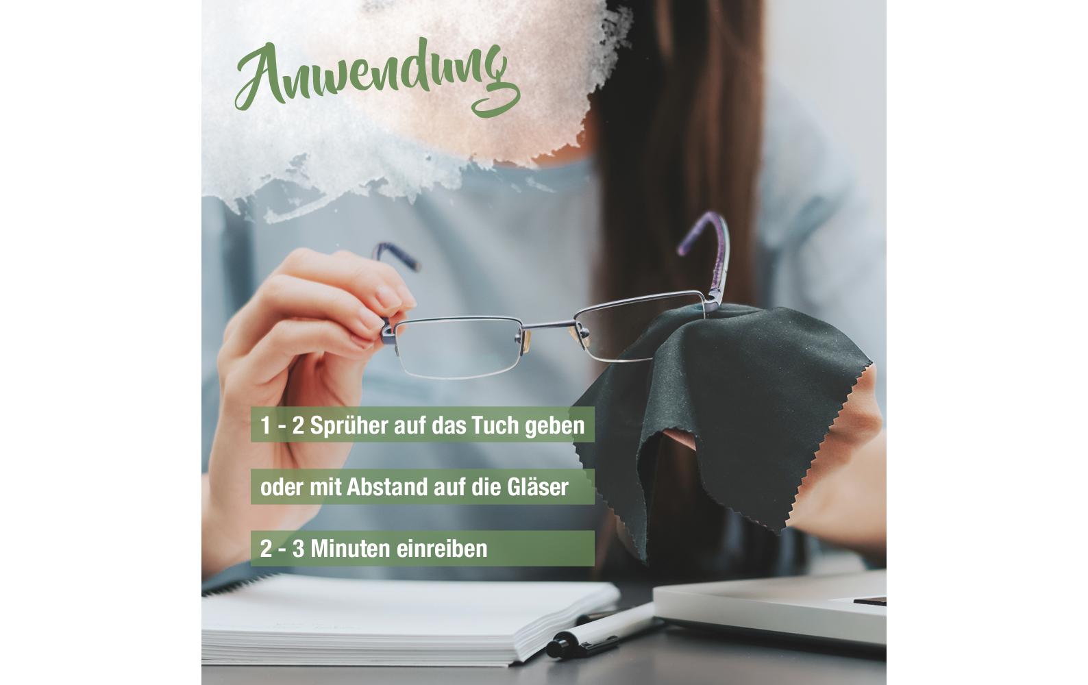 Brillenreiniger 100 mlMilde Reinigungslösung für Brillen und Kameralinsen