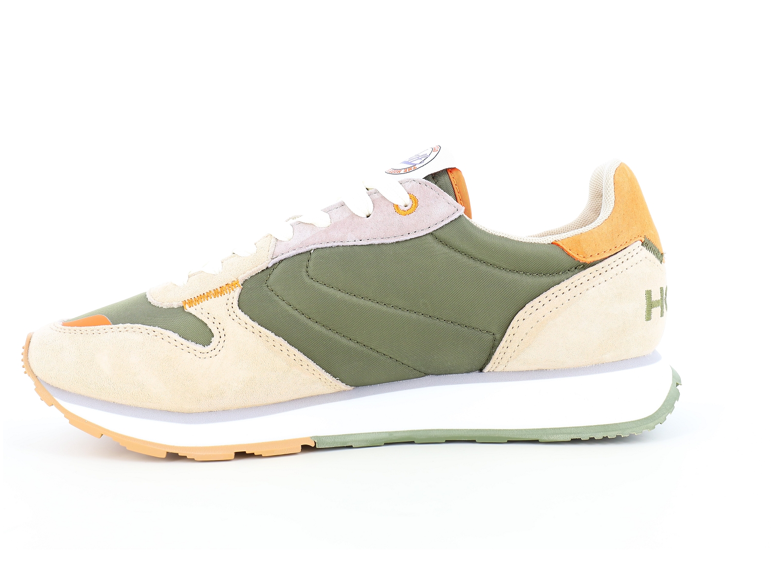 Hoff-RHODES Matières combinées Kaki