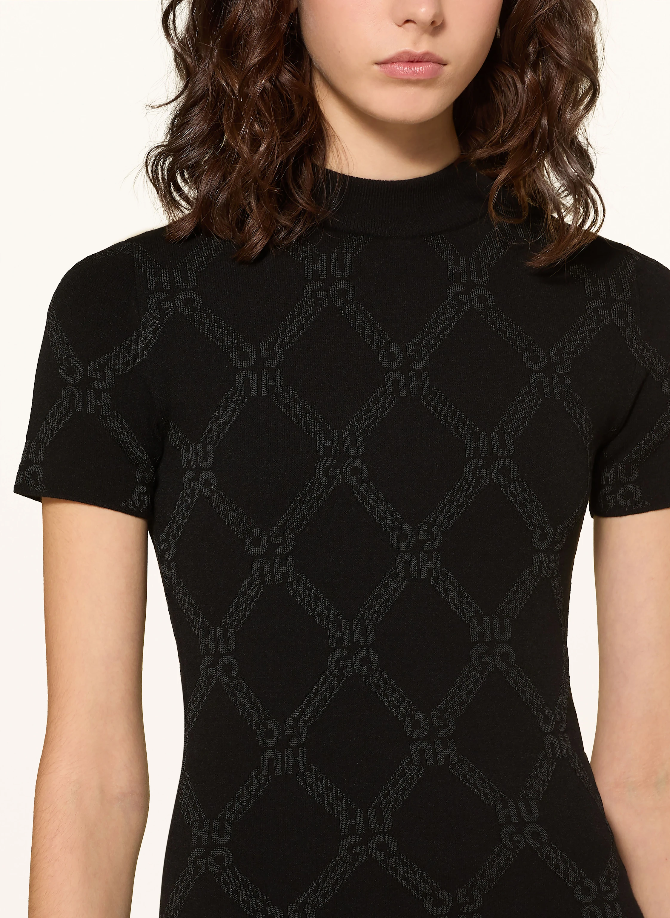HUGO Strickshirt SISKEDE