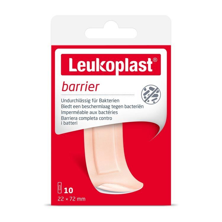 Leukoplast Barrier 22x72 mm 10 Stuks