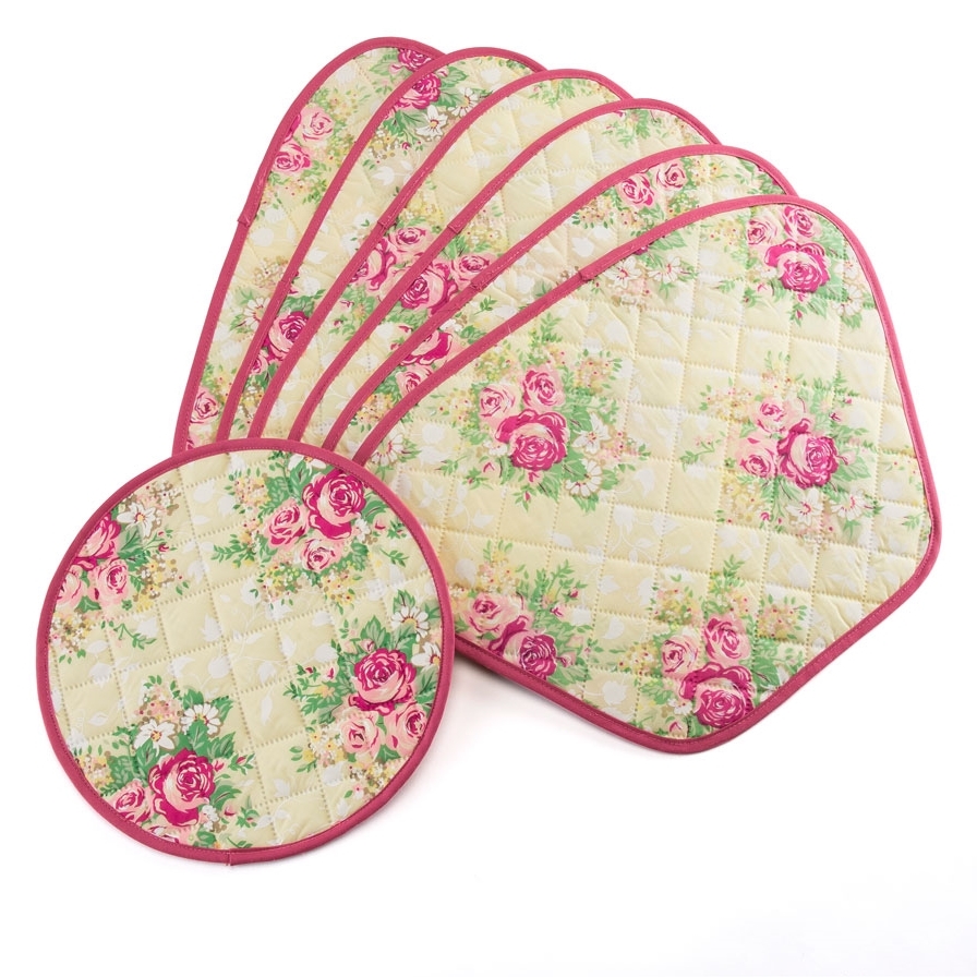 6 sets pour tables rondes