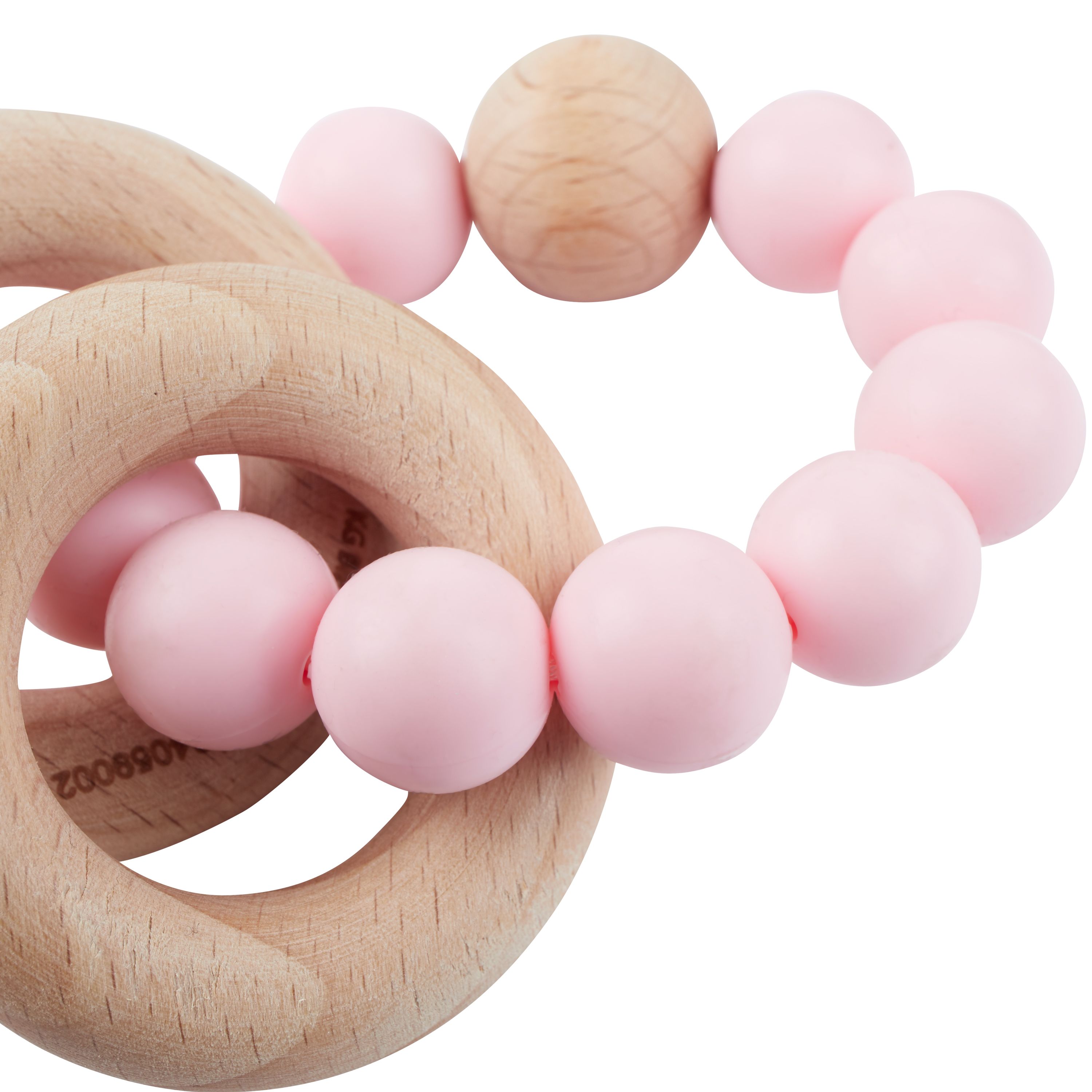 Beißring mit Silikonkette