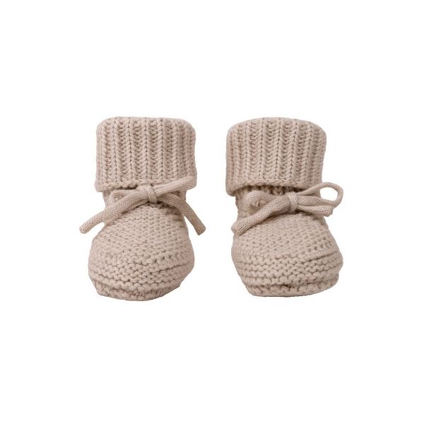 Lodger Slipper Knit Birch 0-6mnd 0-6 maanden