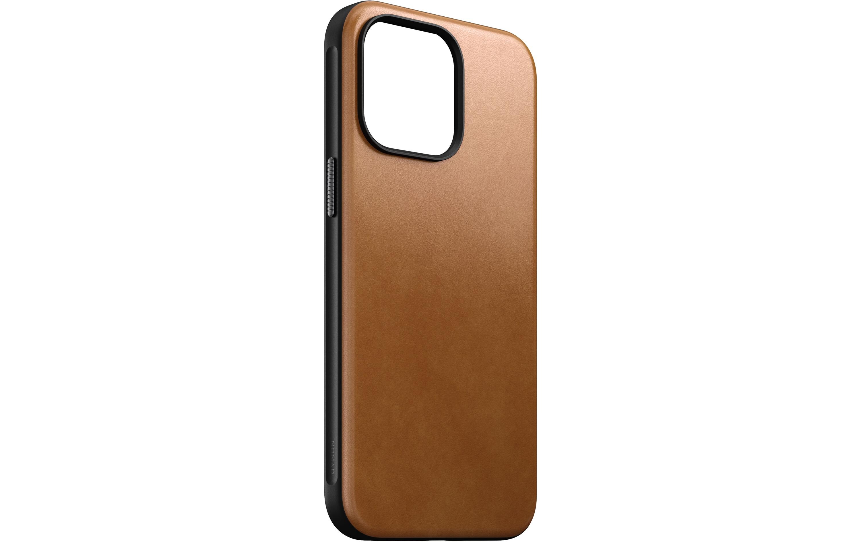 Back Cover Modern Leather iPhone 15 Pro Max RostbraunModerne Schutzhülle aus Leder für das Apple iPhone 15 Pro Max