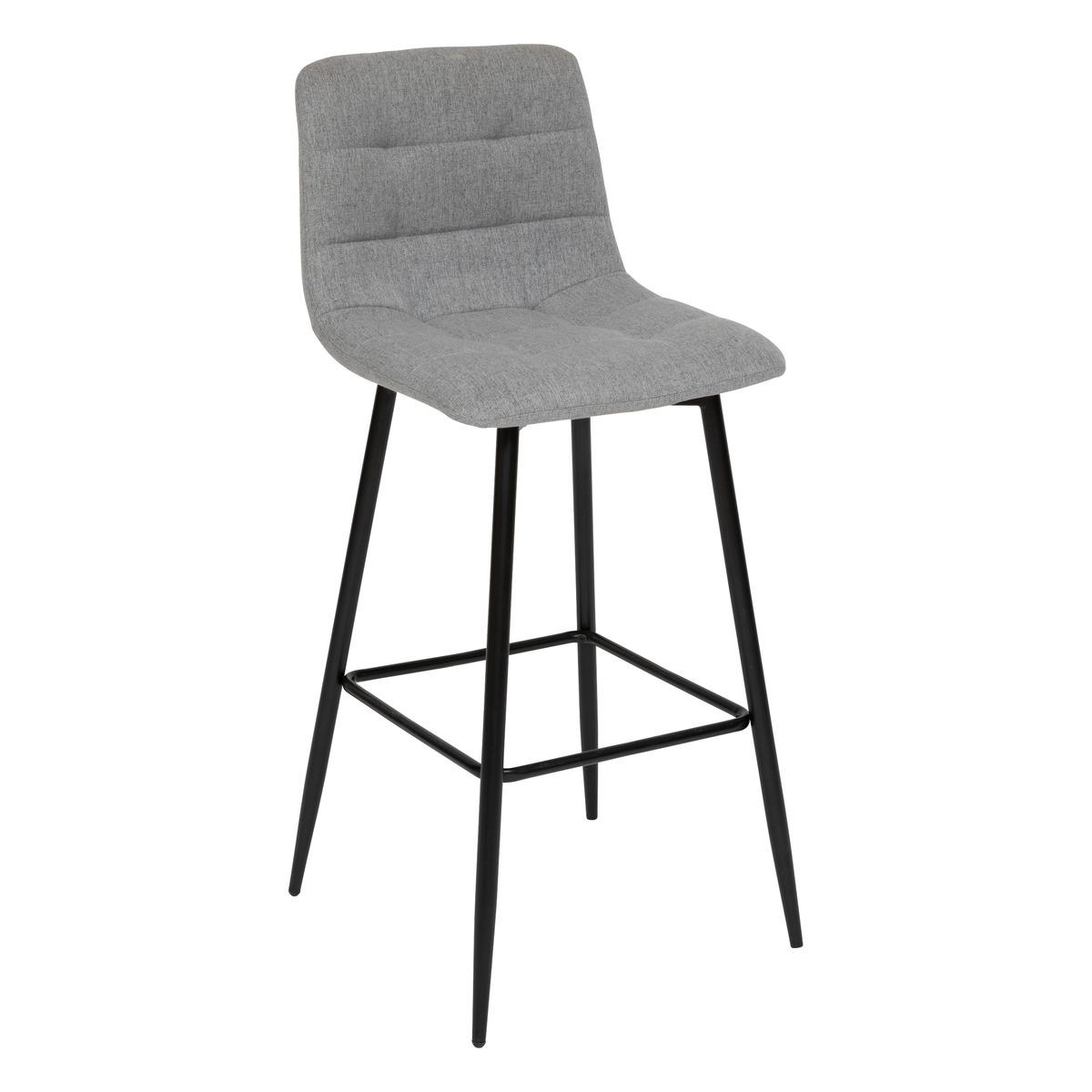 TABOURET DE BAR SIRAC GRIS