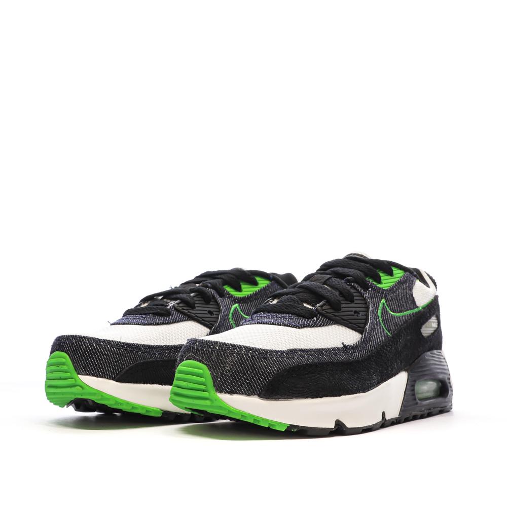 Nike Baskets Gris/Blanc Garçon Nike Air Max 90