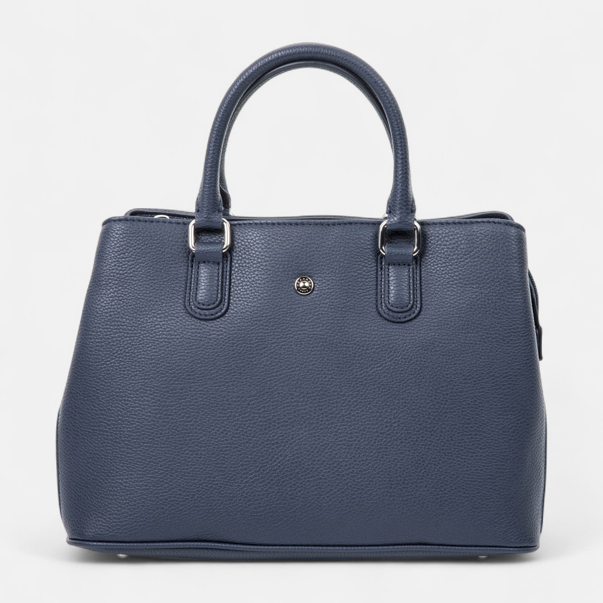 Sac à main bleu marine
