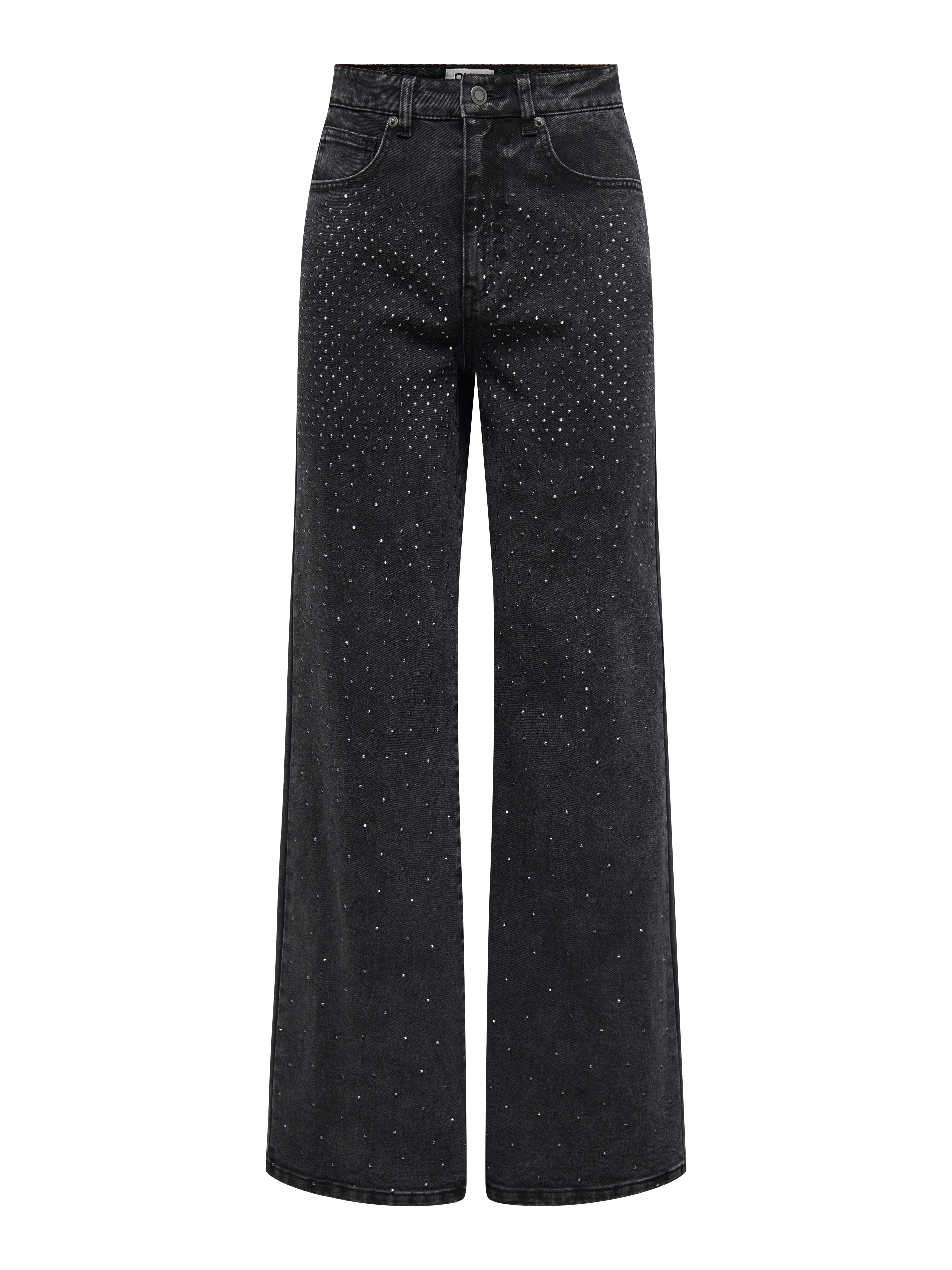ONLHOPE Hohe Taille Weiter Beinschnitt Jeans Washed Black