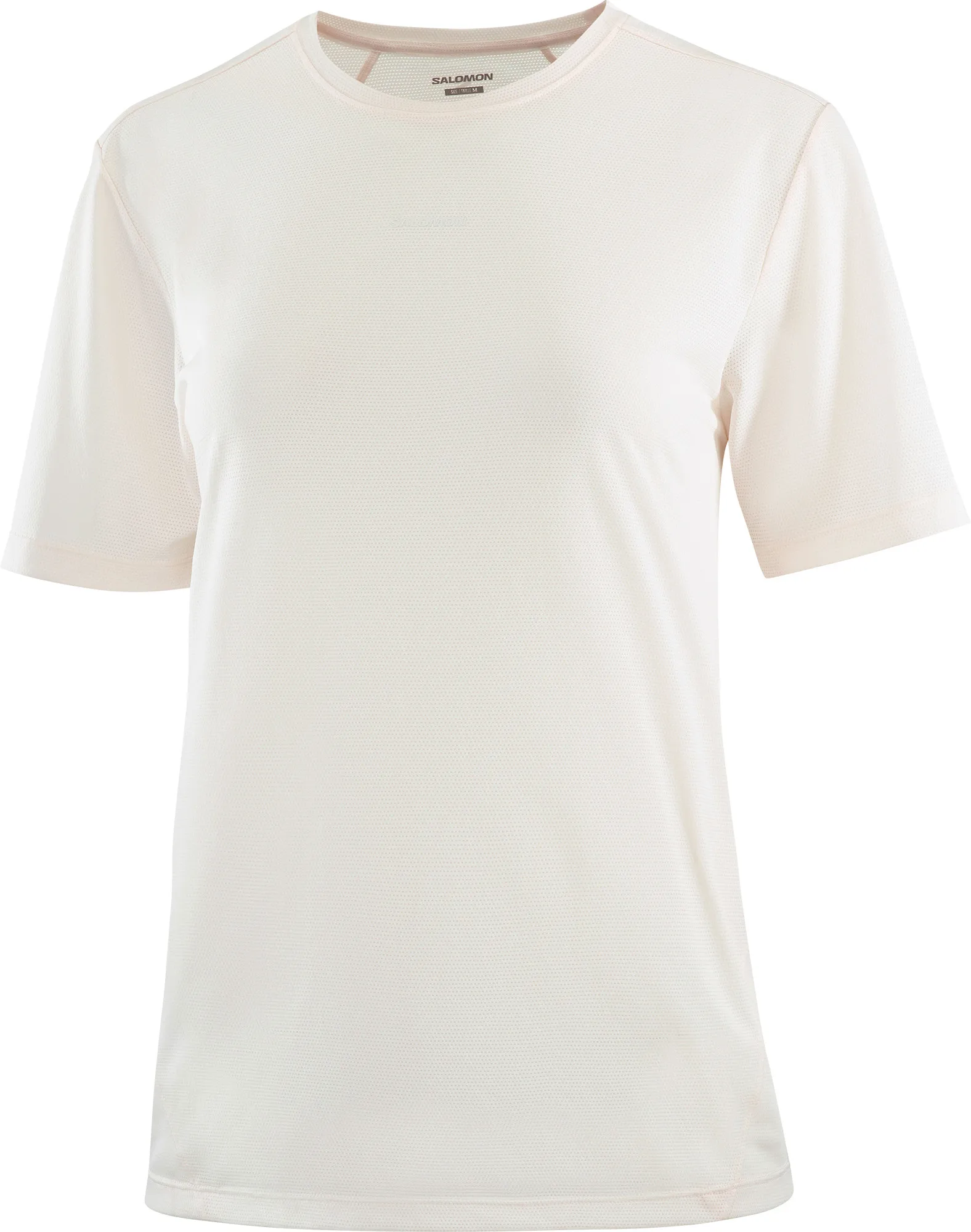 Salomon Women's Shkout Core Short Sleeve Tee Whisper White