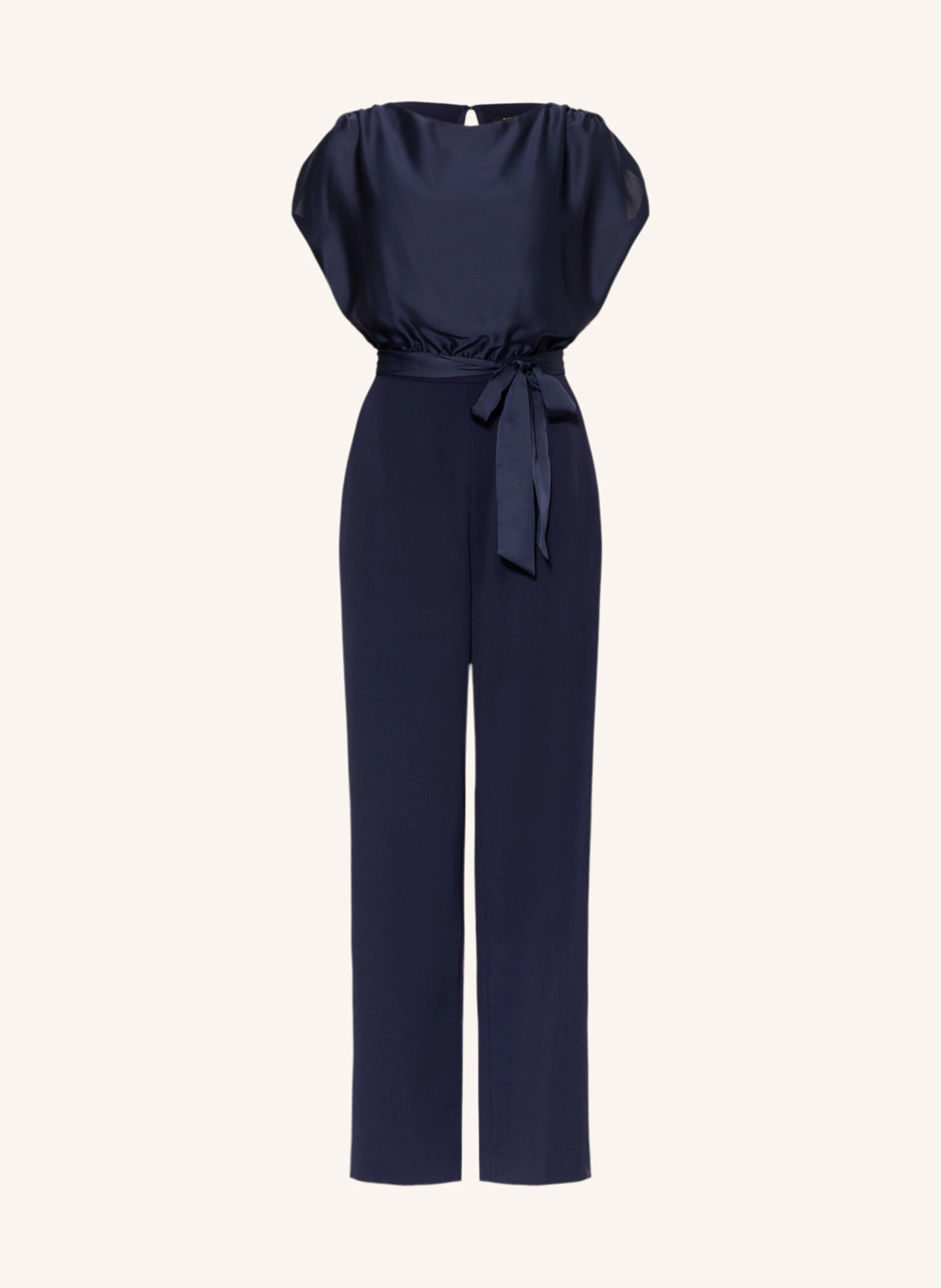 SWING Jumpsuit im Materialmix