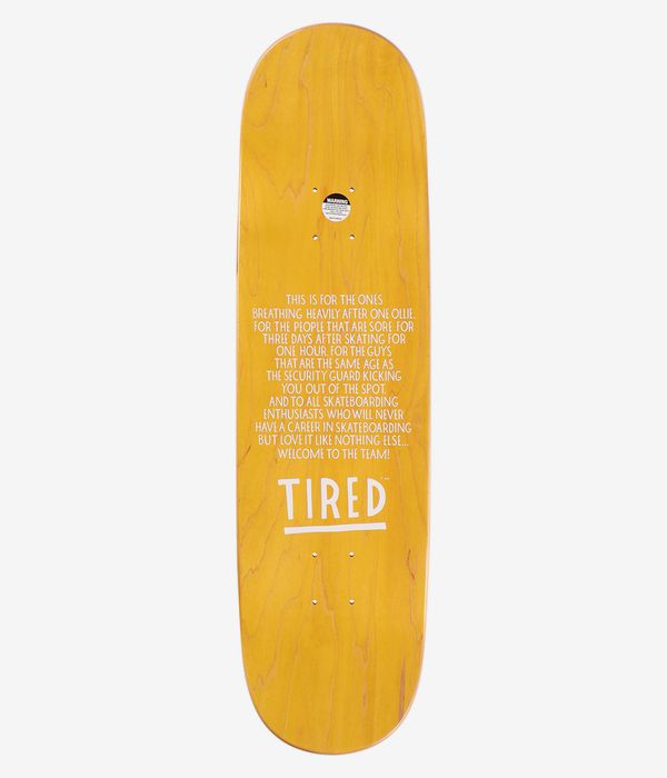Tired Skateboards Crawl 8.5