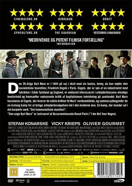 Le Jeune Karl Marx / Den Unge Karl Marx - DVD