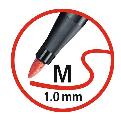 STABILO® point 68 ARTY, 25er- Rollerset