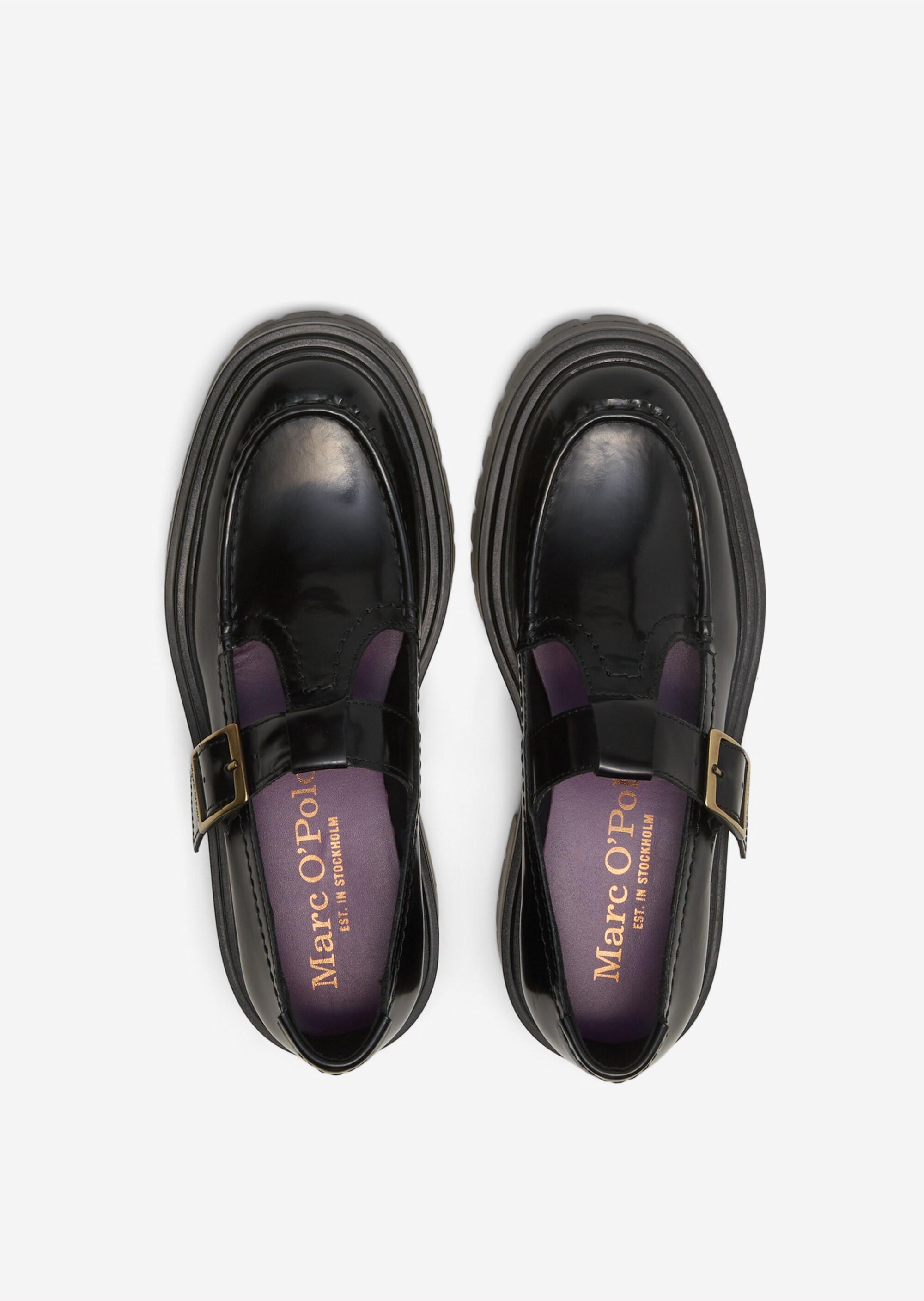 Mary Janes in Lackleder-Optik