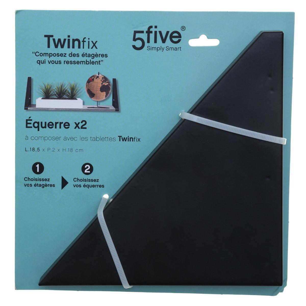 EQUERRE METAL PLEIN X2