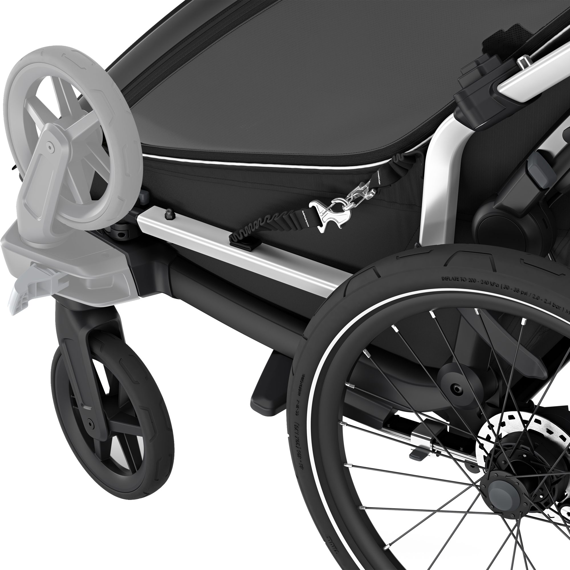 Thule Chariot Sport 2 Single Fahrradanhänger 1 Sitzer black