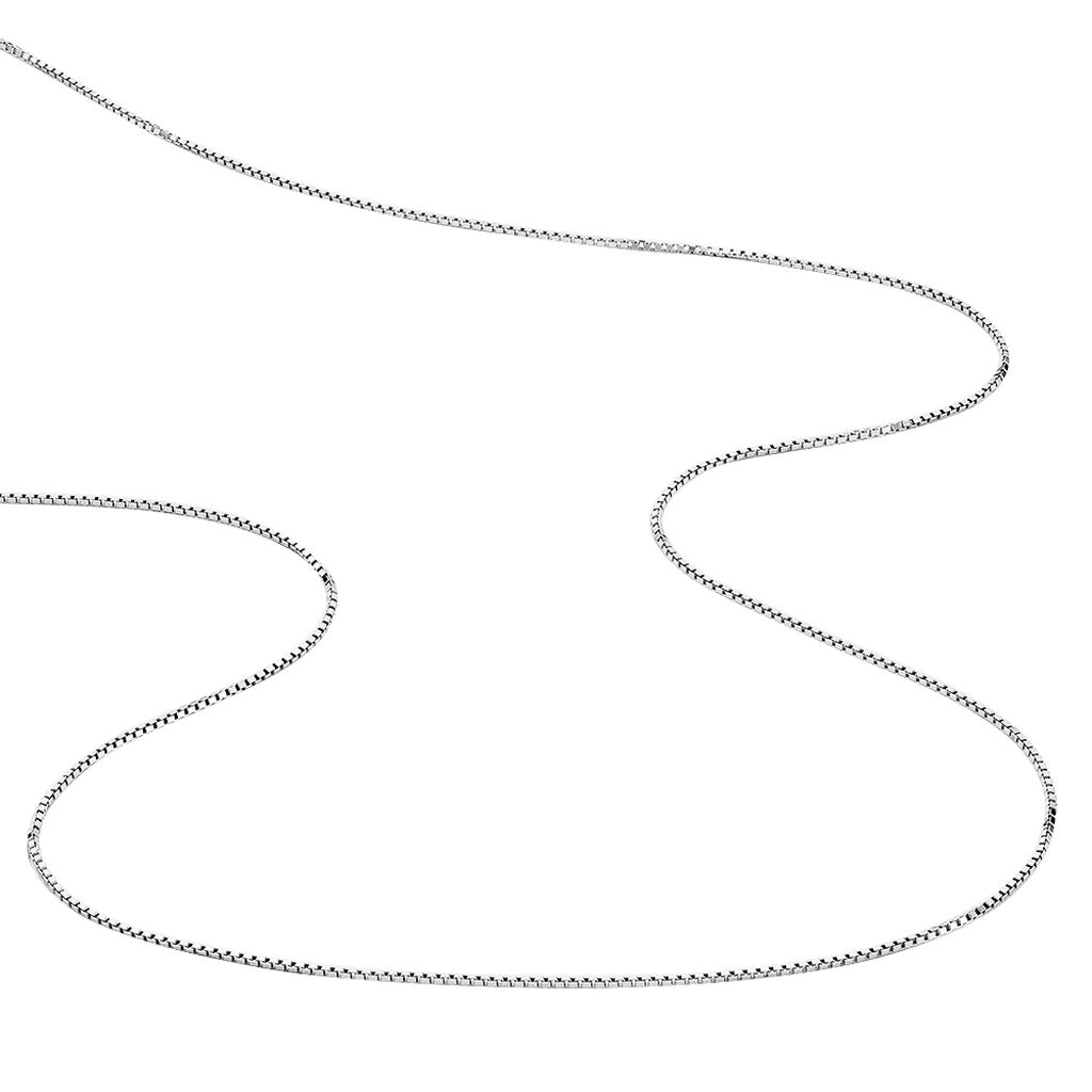 Chaîne Alyze Argent Blanc