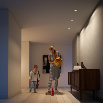 Philips inbouwspot Donegal 3xGU10 wit