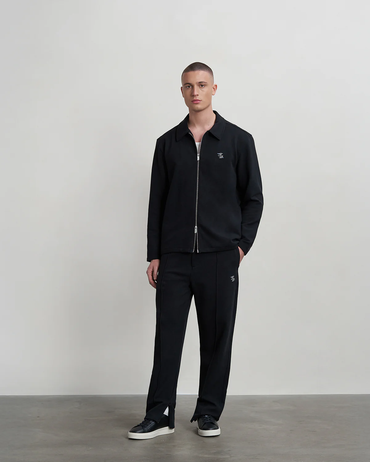 Coach Pants Logo Black