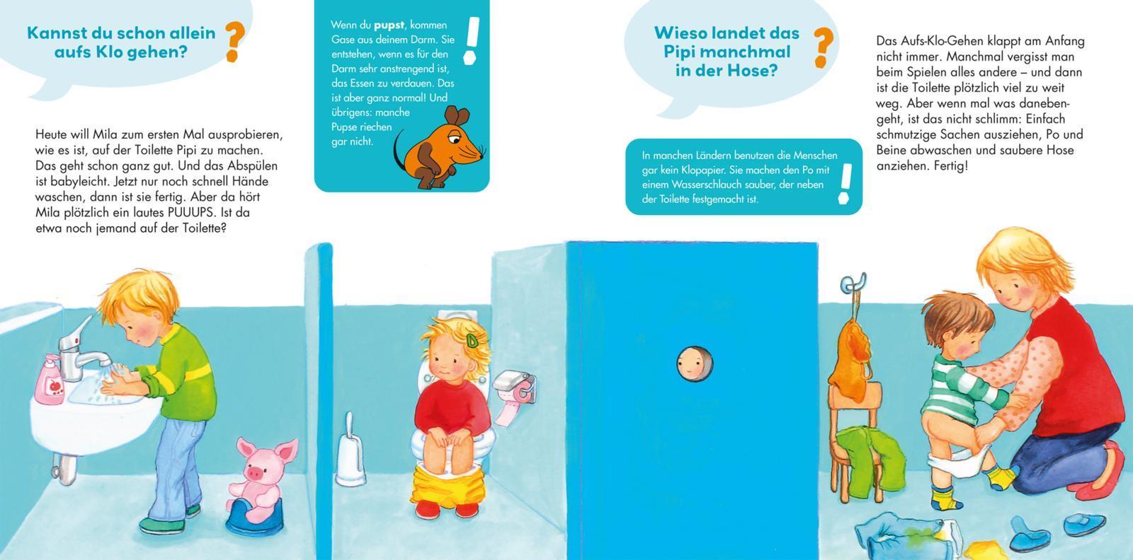Pipi, Pups und Zähne putzen / Frag doch mal ... die Maus! Erstes Sachwissen Bd.24