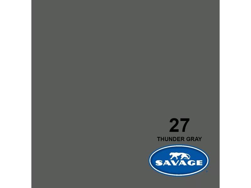 Savage Hintergrund Papier 1.35 x 11 m Thunder Gray Das Hintergrundpapier von Savage