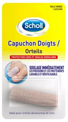 Capuchon Doigts Orteils Cors et Ongles Endoloris - 1 capuchon