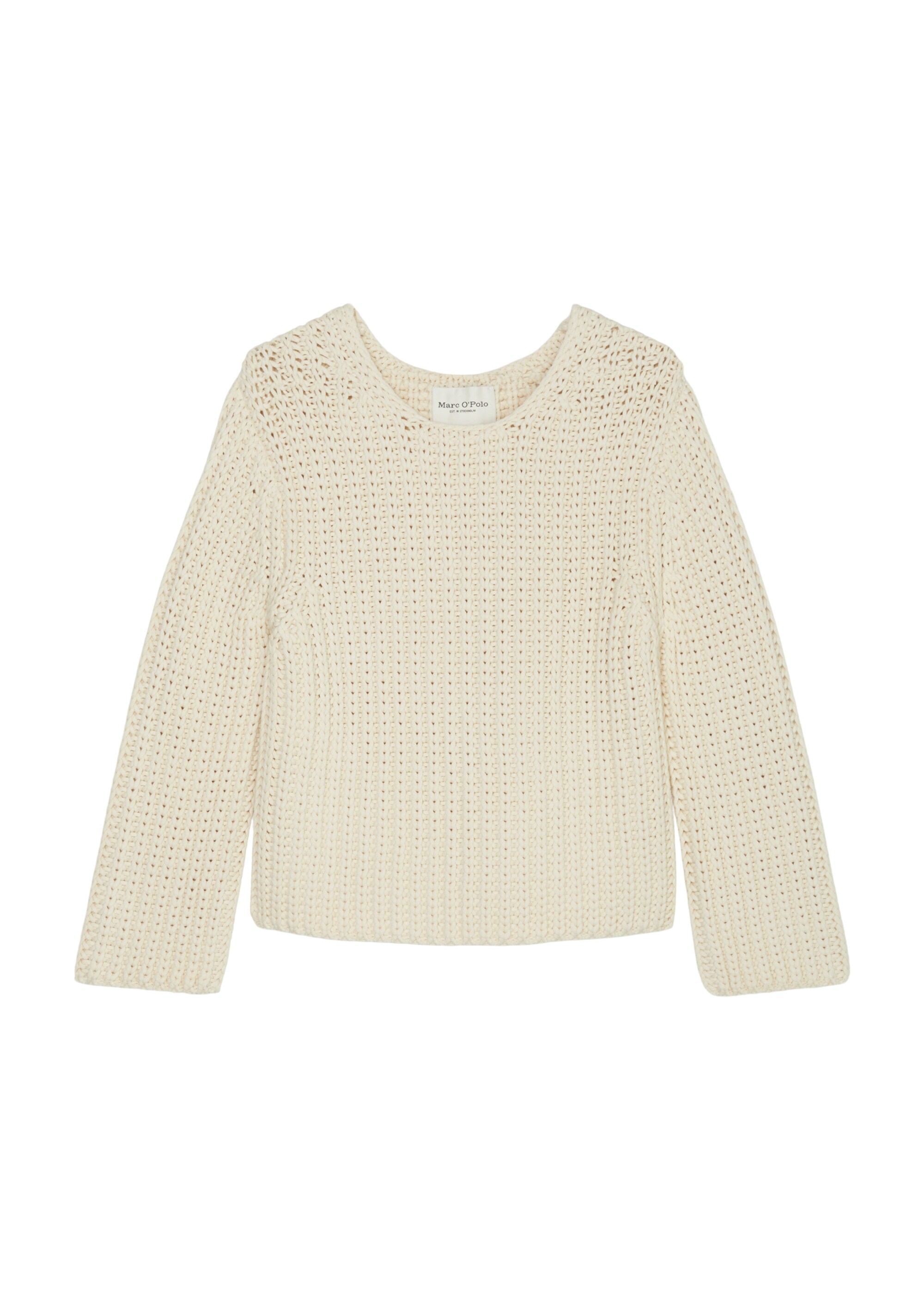 Pullover looseaus Bändchengarn gestrickt