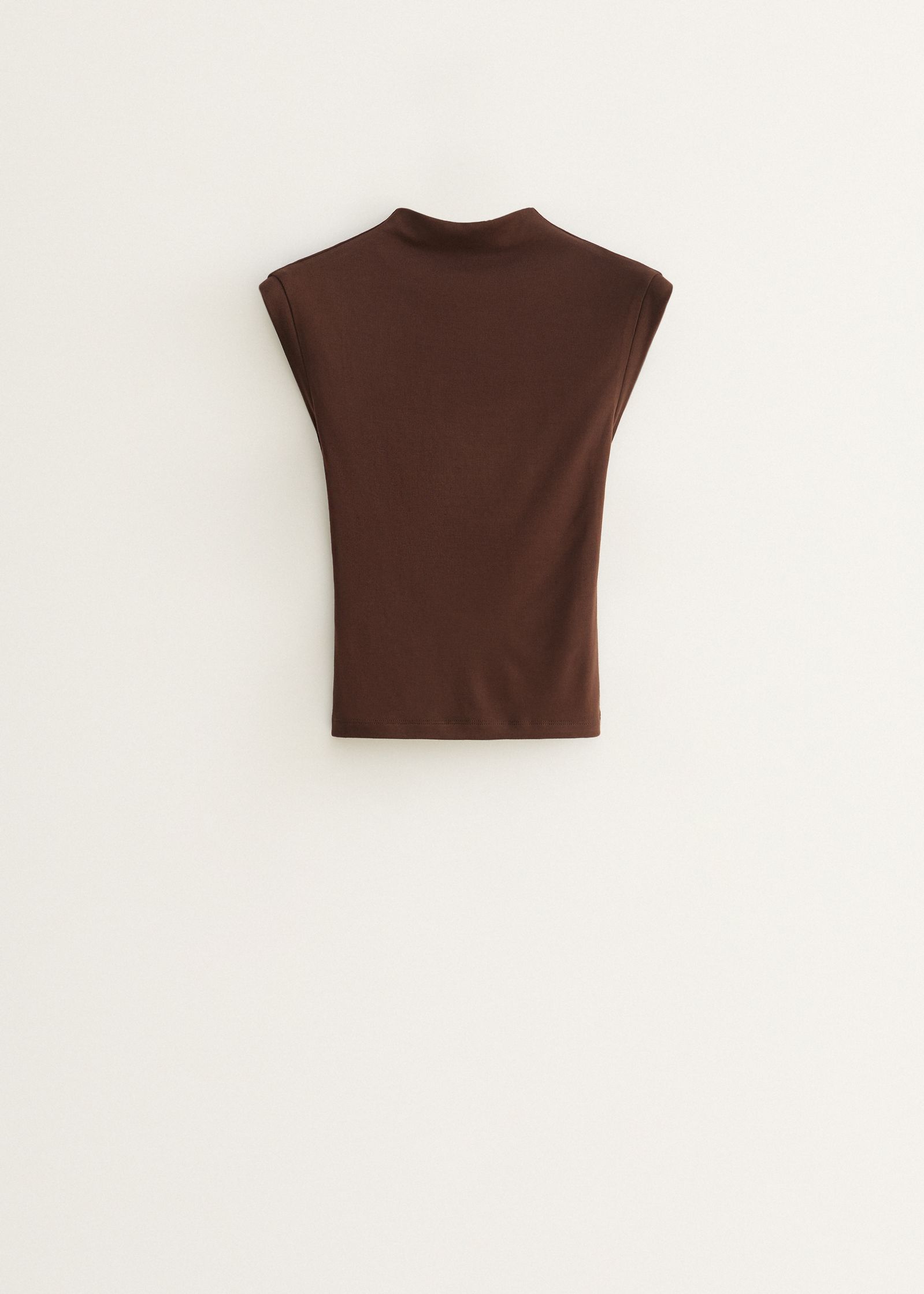 Singlet met mock neck