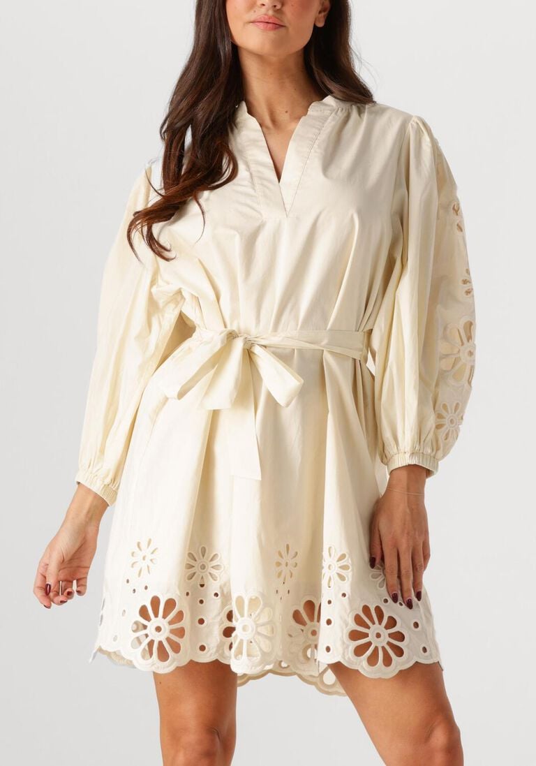 ecru ibana mini jurk diviana