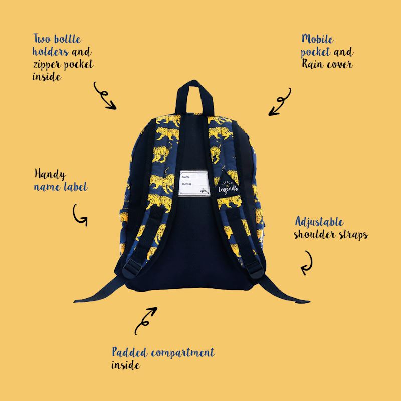 Little Legends Backpack L Tiger
