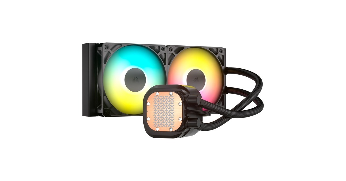 CorsairNAUTILUS 240 RS ARGB waterkoeling  (Zwart, 4-pins PWM fan-connector)