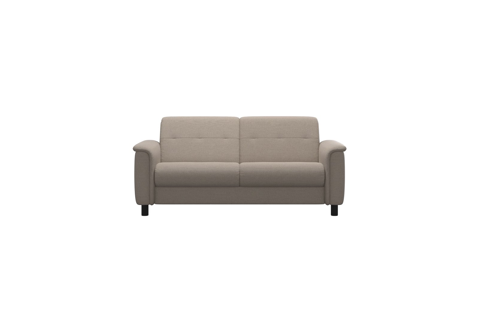 Flora 2,5-seter sofa Tulip Light Beige - 11cm sorte treben