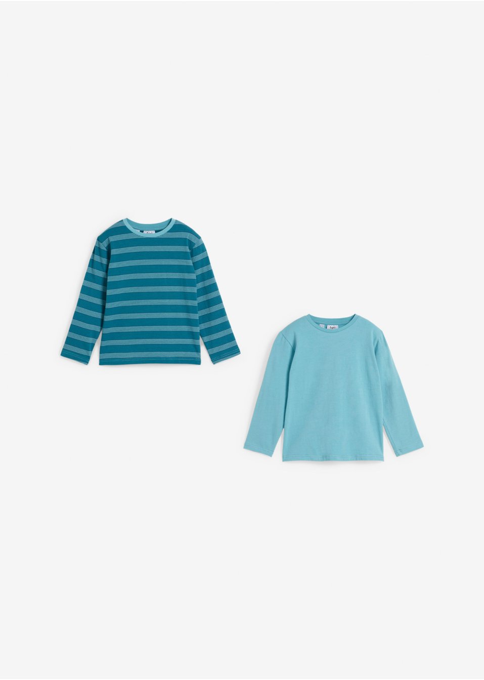 Lot de 2 tricots de peau manches longues pour enfant