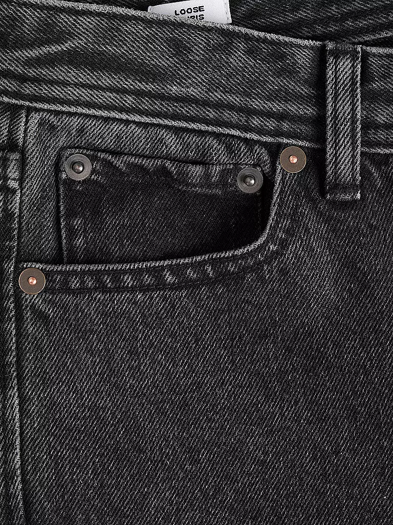 JACK & JONES Jungen Jeans Relaxed Fit JJICHRIS  schwarz