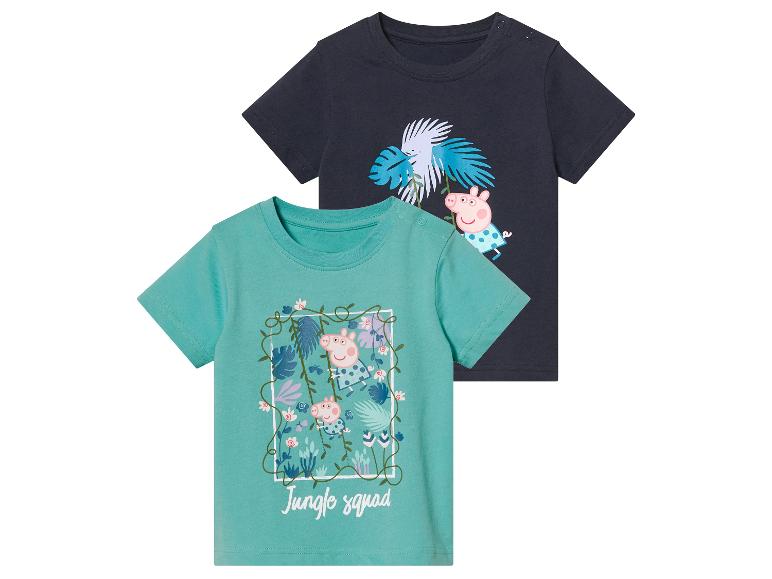 2 kinder T-Shirts Peppa Pig