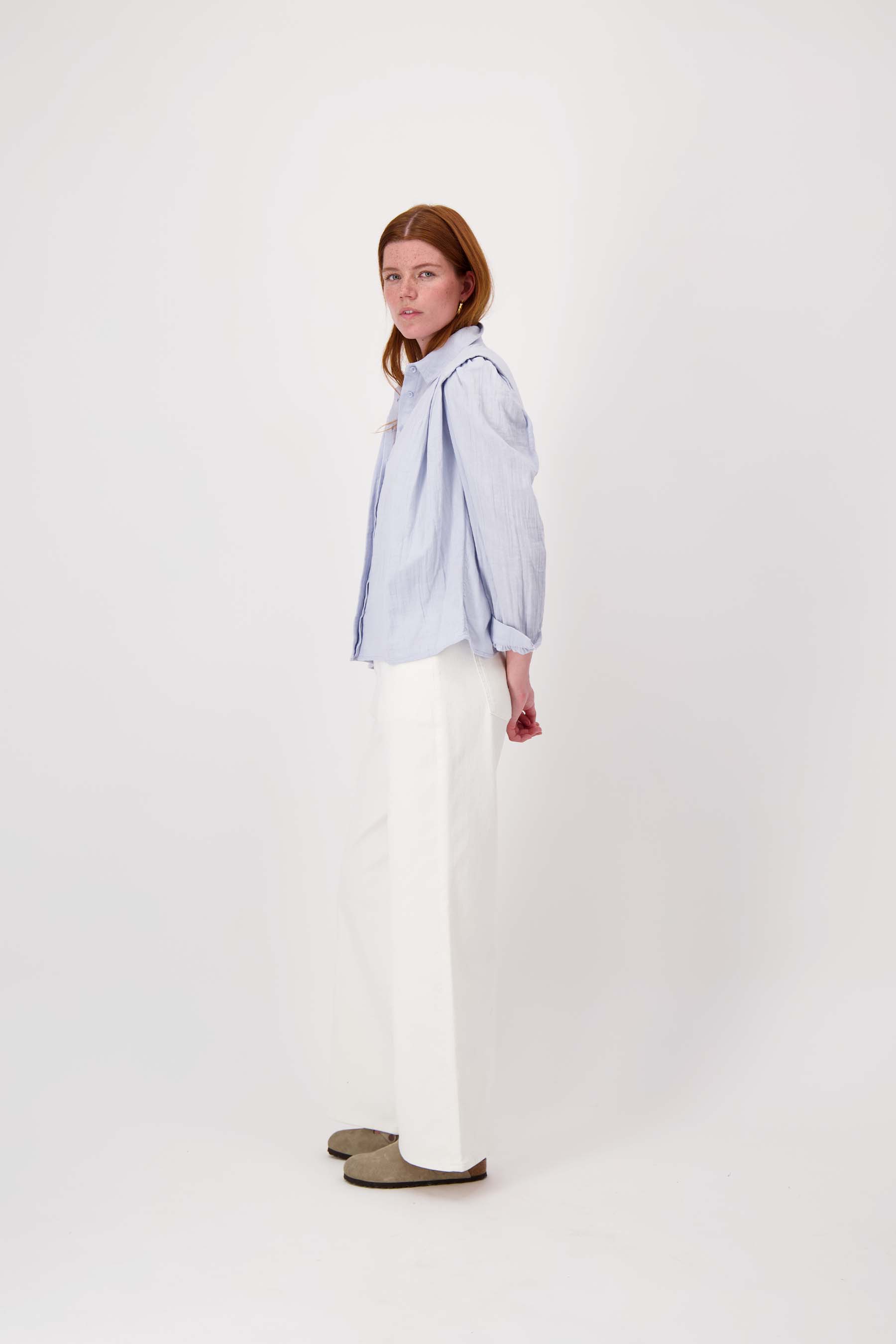 blouse in mousseline