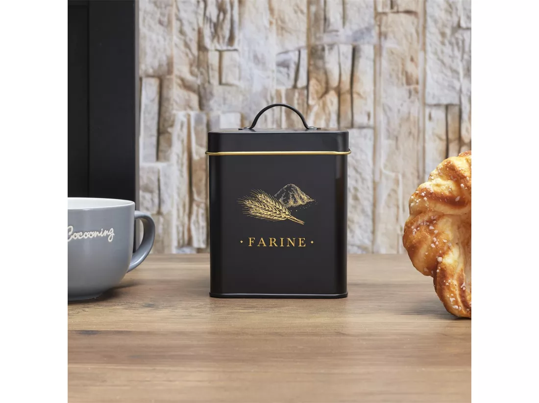 Boîte à Farine en Métal 