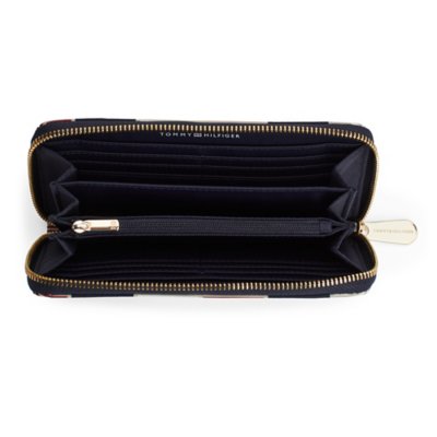 Portefeuille Poppy Large Stripe TOMMY HILFIGER