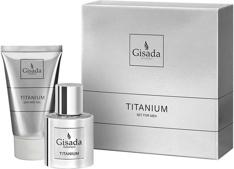 Gisada - Titanium Set - 50 ml Parfum - 100 ml Douchegel