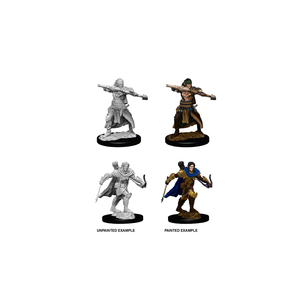 Pathfinder Deepcuts Unpainted Miniatures: Male Half-Elf Ranger