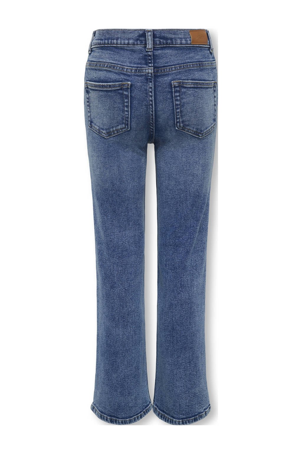 KIDS ONLY GIRL wide leg jeans medium blue denim